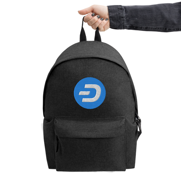 Dash Embroidered Backpack