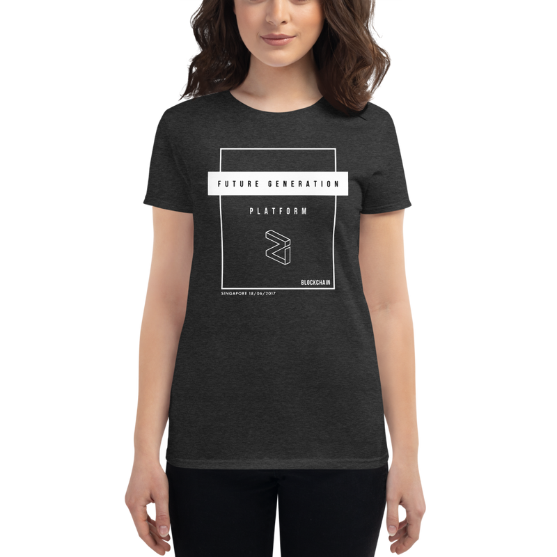 Future generation (Zilliqa) – Women's Short Sleeve T-Shirt