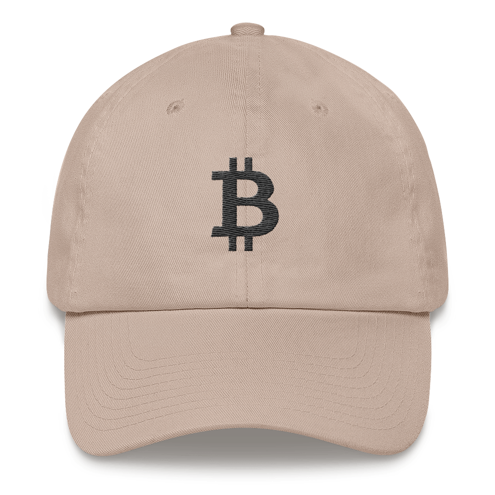 Bitcoin black - Baseball Cap – The Crypto Merch