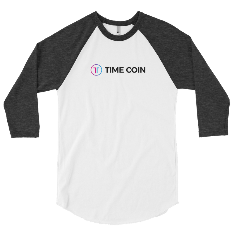 Timecoin 3/4 sleeve shirt