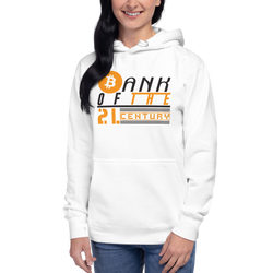 Bank of the 21. century (Bitcoin) – Women’s Pullover Hoodie