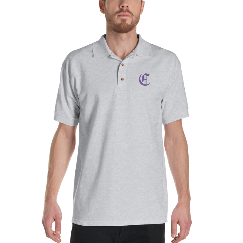 The Cryptonomist Embroidered Polo