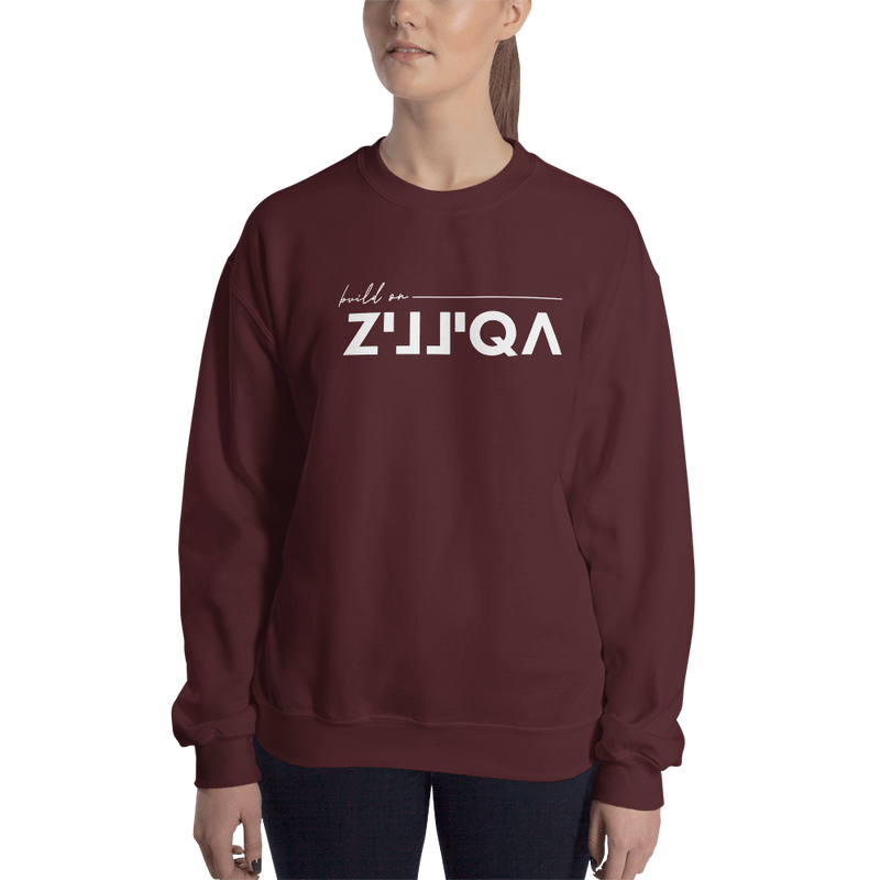 Build on Zilliqa – Women’s Crewneck Sweatshirt