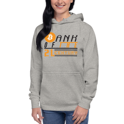 Bank of the 21. century (Bitcoin) – Women’s Pullover Hoodie