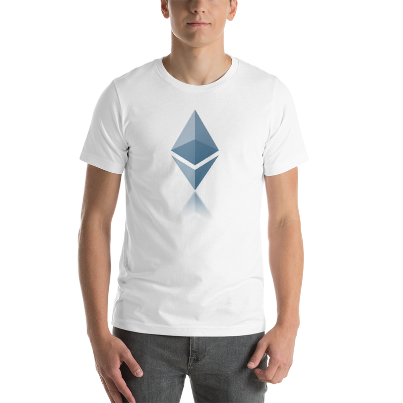 Ethereum reflection design - Men's Premium T-Shirt