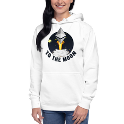 Ethereum to the moon – Women’s Pullover Hoodie
