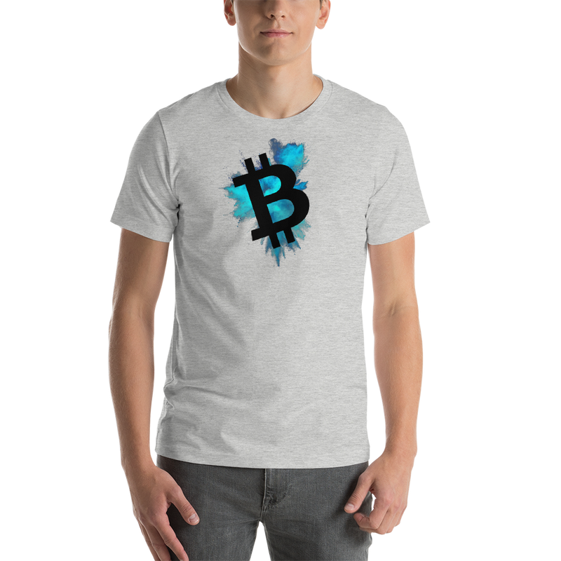 Bitcoin color cloud - Men's Premium T-Shirt