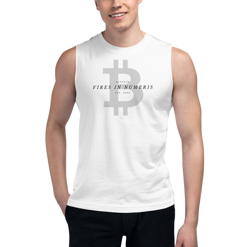 Vires in numeris (Bitcoin) – Men’s Muscle Shirt