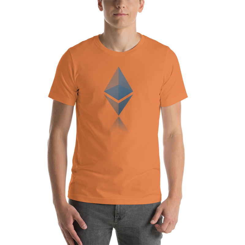 Ethereum reflection design - Men's Premium T-Shirt
