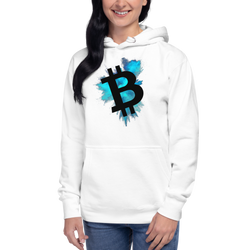 Bitcoin color cloud – Women’s Pullover Hoodie