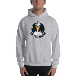 Ethereum to the moon - Men’s Hoodie