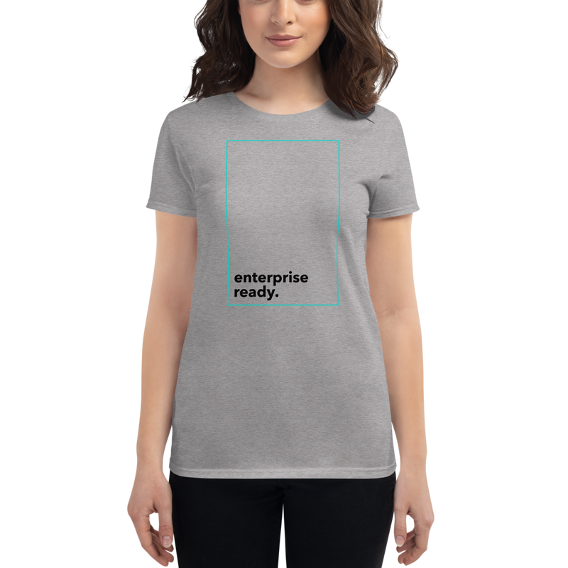 Enterprise ready (Zilliqa) – Women's Short Sleeve T-Shirt