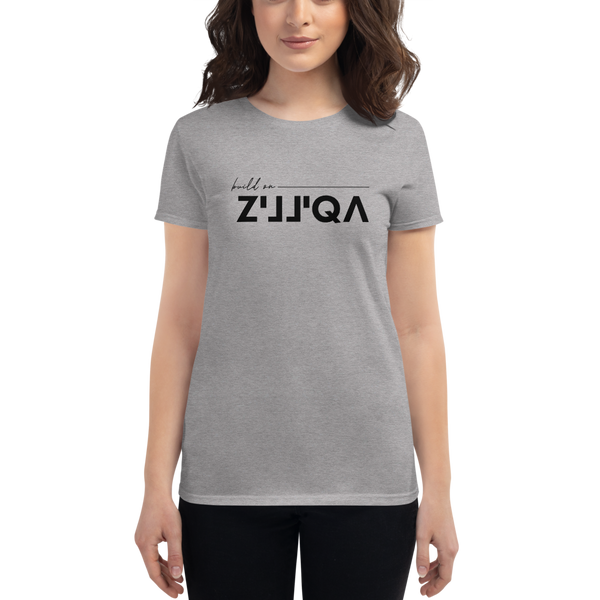 Build on Zilliqa – Women's Short Sleeve T-Shirt