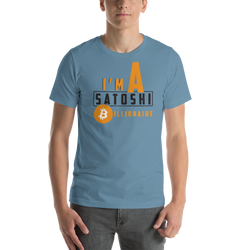 I'm a satoshi billionaire (Bitcoin) - Men's Premium T-Shirt