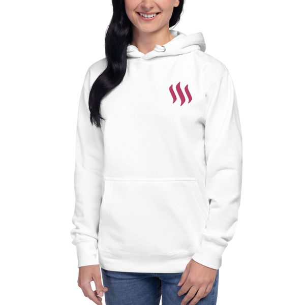 Steem – Women’s Embroidered Pullover Hoodie