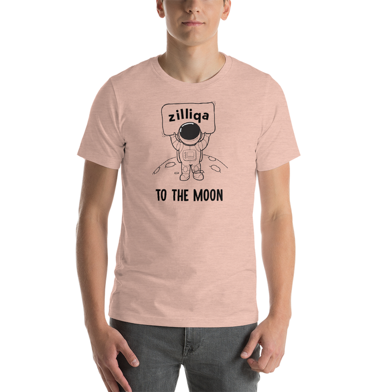 Zilliqa to the moon - Men's Premium T-Shirt