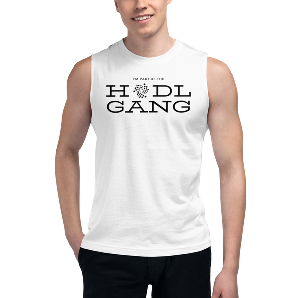 Hodl gang (Iota) – Men’s Muscle Shirt