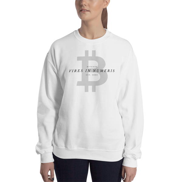dgfbd Vires in numeris (Bitcoin) – Women’s Crewneck Sweatshirt