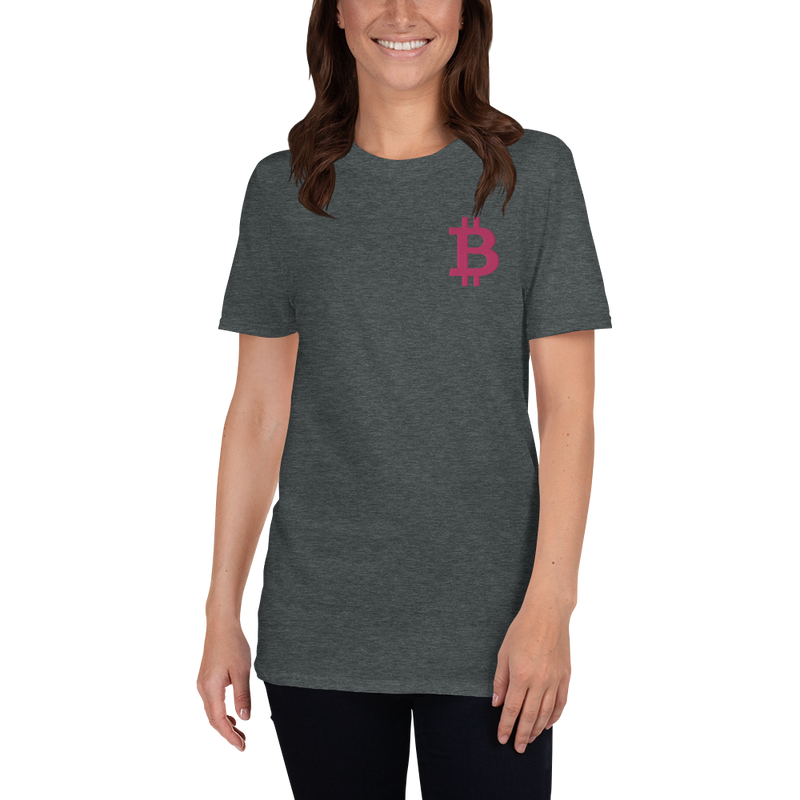 Bitcoin - Women's Embroidered  T-Shirt