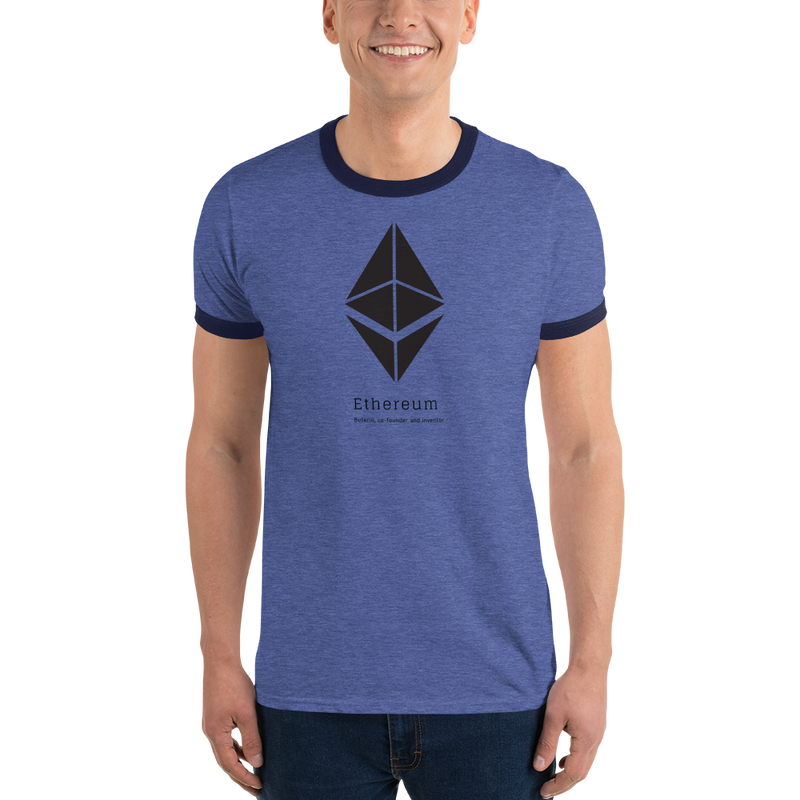 Buterin, co-founder and inventor - Men's Ringer T-Shirt