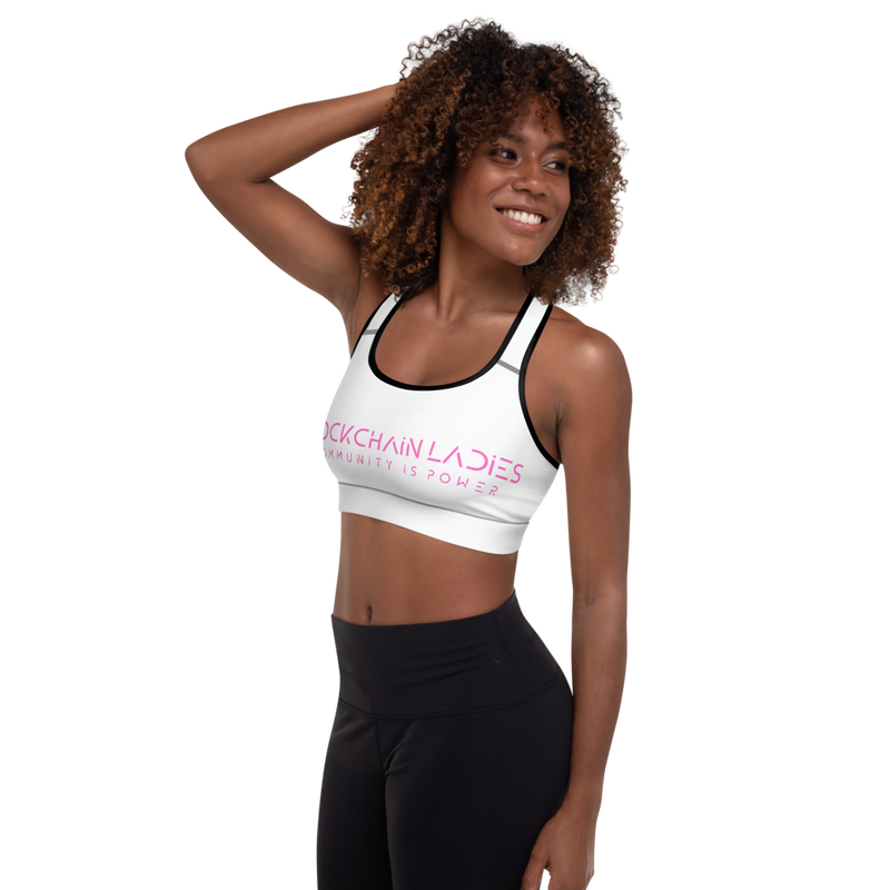 Blockchain Ladies Sports Bra