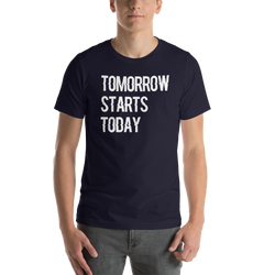 Tomorrow starts today (Zilliqa) - Men's Premium T-Shirt