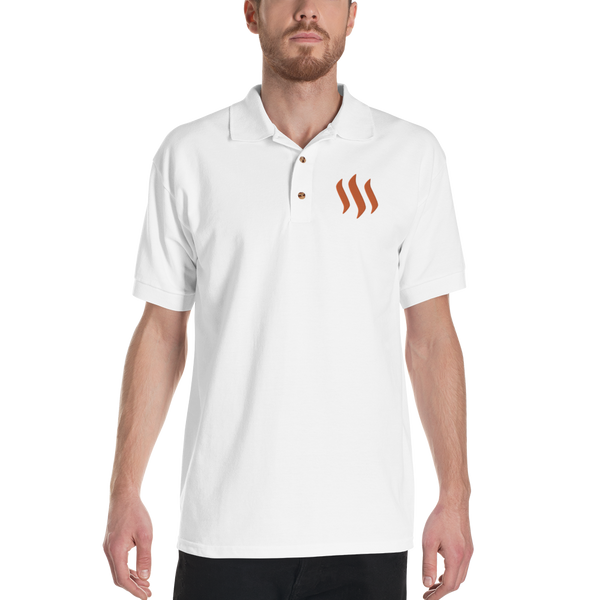 Steem - Men's Embroidered Polo Shirt