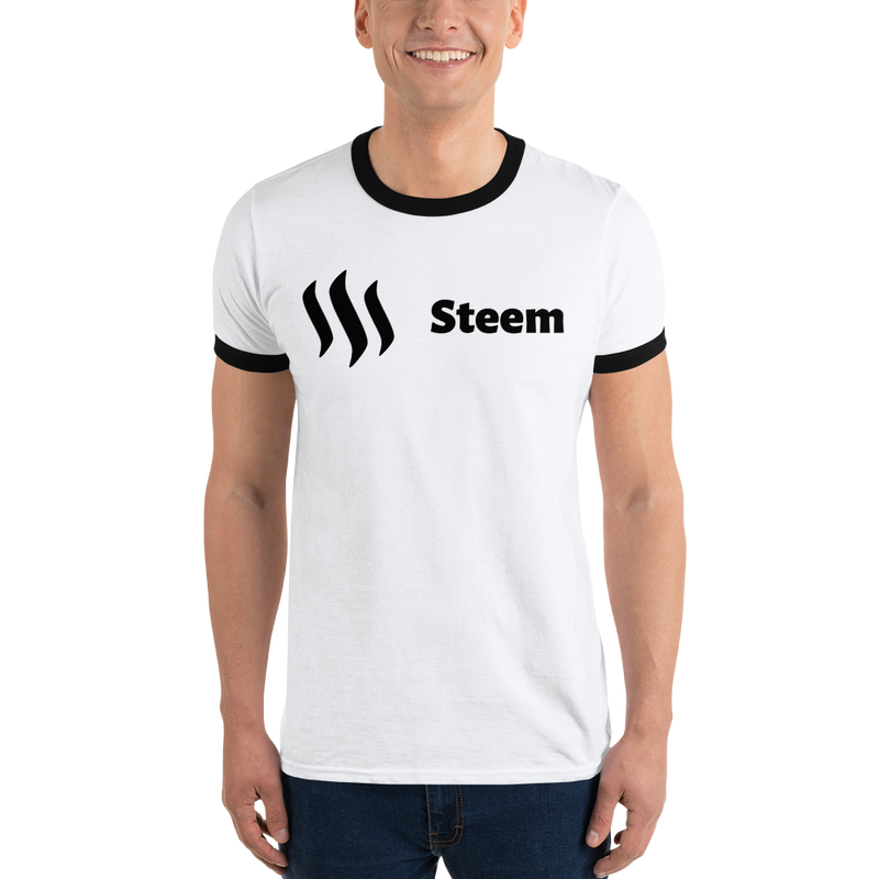Steem – Men’s Ringer T-Shirt