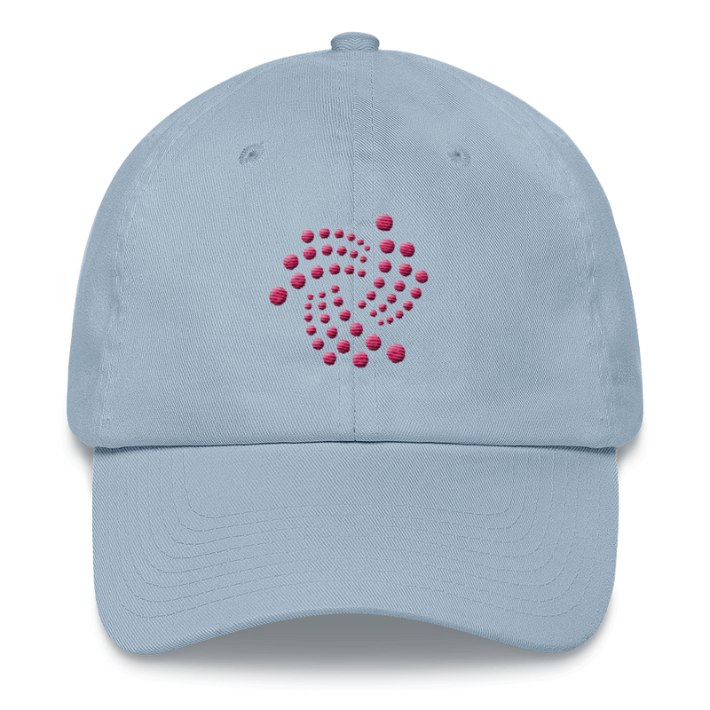 Iota floating design (Pink) - Baseball Cap
