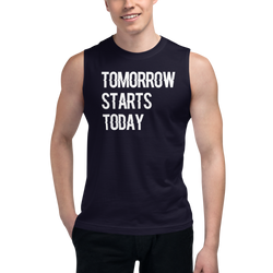 Tomorrow starts today (Zilliqa) – Men’s Muscle Shirt