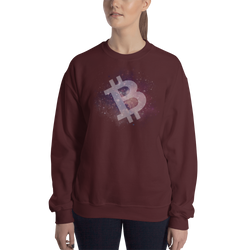 Bitcoin universe – Women’s Crewneck Sweatshirt
