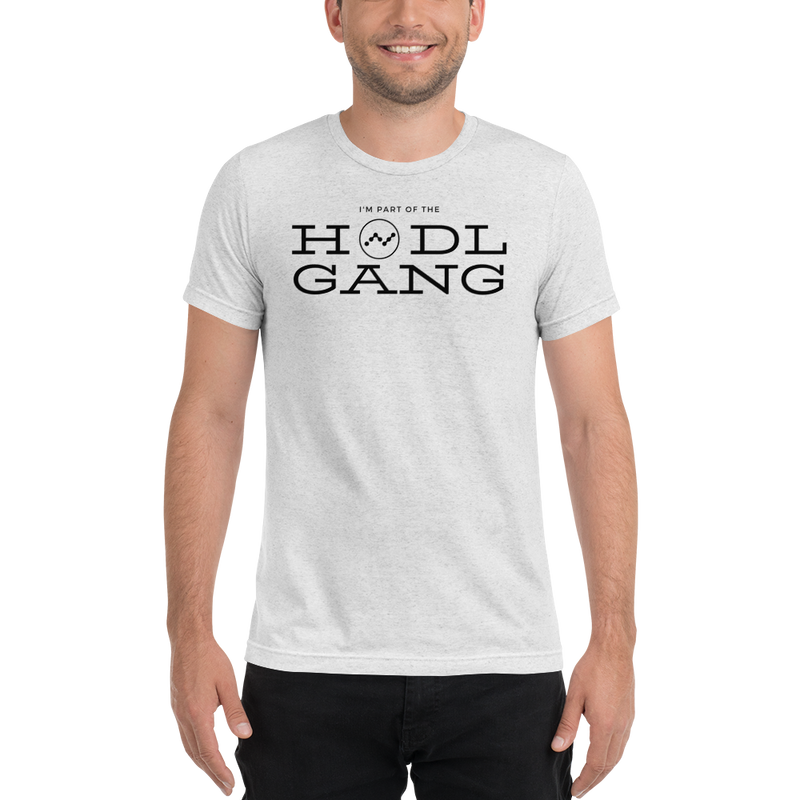 Hodl gang (Nano) – Men’s Tri-Blend T-Shirt