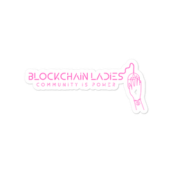 Blockchain Ladies stickers