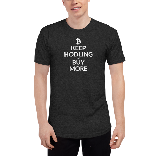 Keep hodling (Bitcoin) – Men's Track Shirt