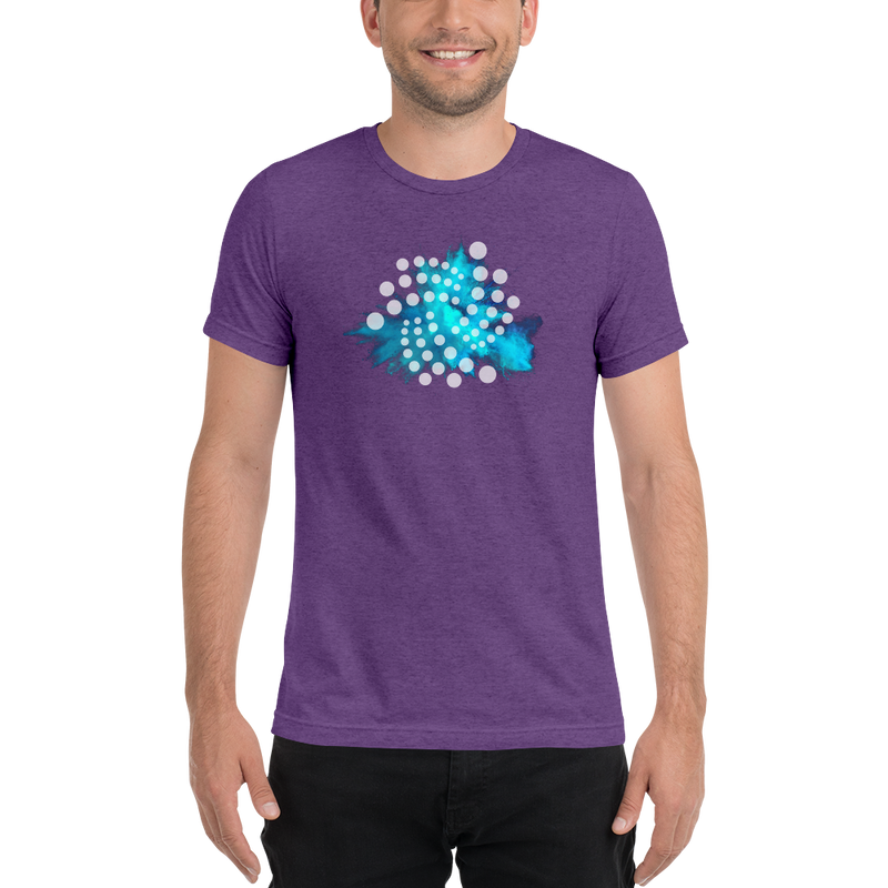 Iota color cloud - Men's Tri-Blend T-Shirt