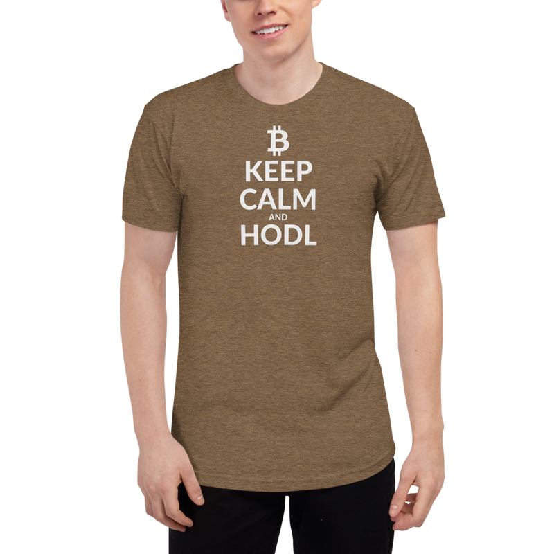 Keep calm (Bitcoin) – Men's Track Shirt