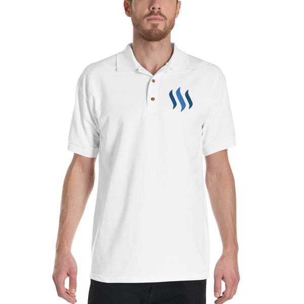 Steem – Men's Embroidered Polo Shirt
