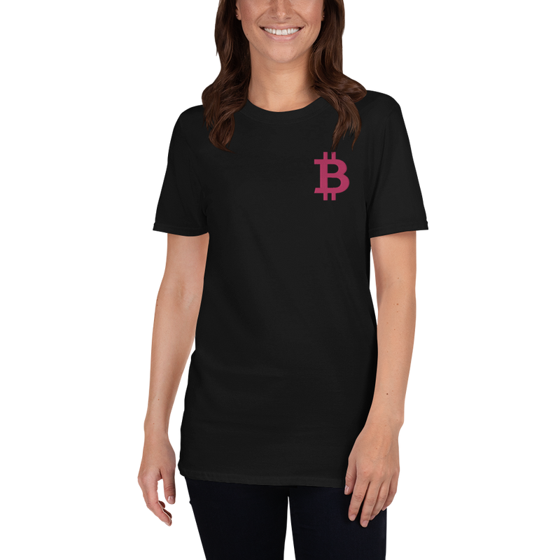 Bitcoin - Women's Embroidered  T-Shirt