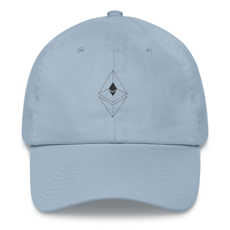 Ethereum line design - Baseball Cap