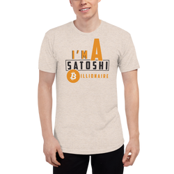 I'm a satoshi billionaire (Bitcoin) - Men's Track Shirt