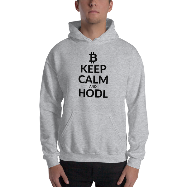 Keep calm (Bitcoin) - Men's Hoodie
