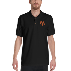Steem - Men's Embroidered Polo Shirt