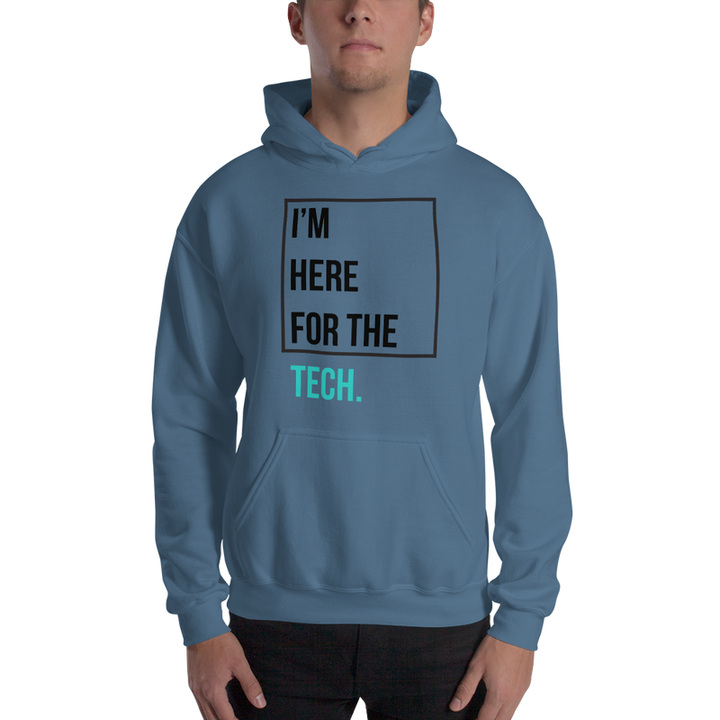 I'm here for the tech (Zilliqa) - Men’s Hoodie
