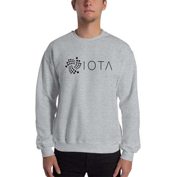 Iota script – Men’s Crewneck Sweatshirt