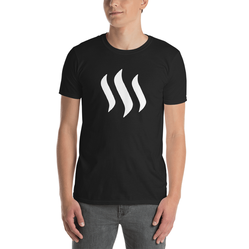 Steem white - Men's T-Shirt