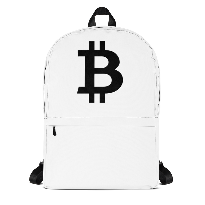 Bitcoin BTC Logo Crypto Currency Moon Hodl Drawstring Bag | TeeShirtPalace