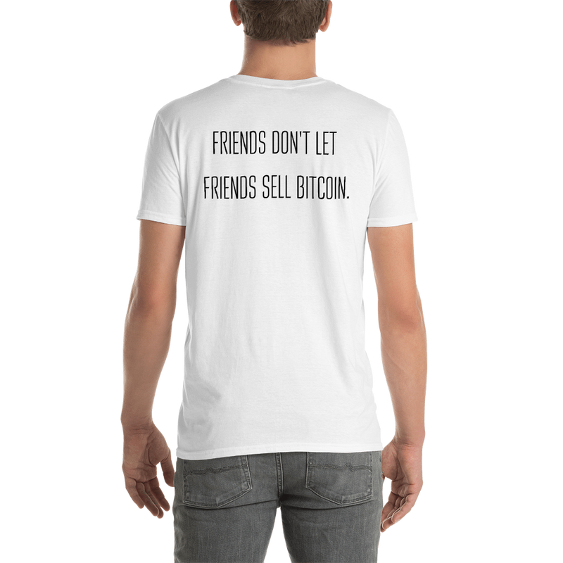 Friends don't let friends sell bitcoin - Men's T-Shirt