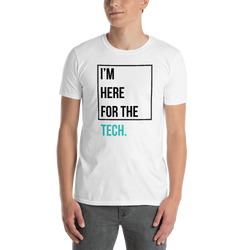 I'm here for the tech (Zilliqa) - Men's T-Shirt