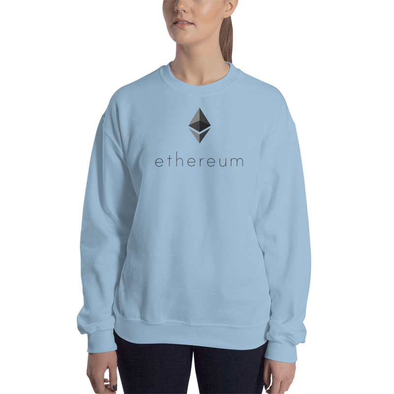 Ethereum logo – Women’s Crewneck Sweatshirt