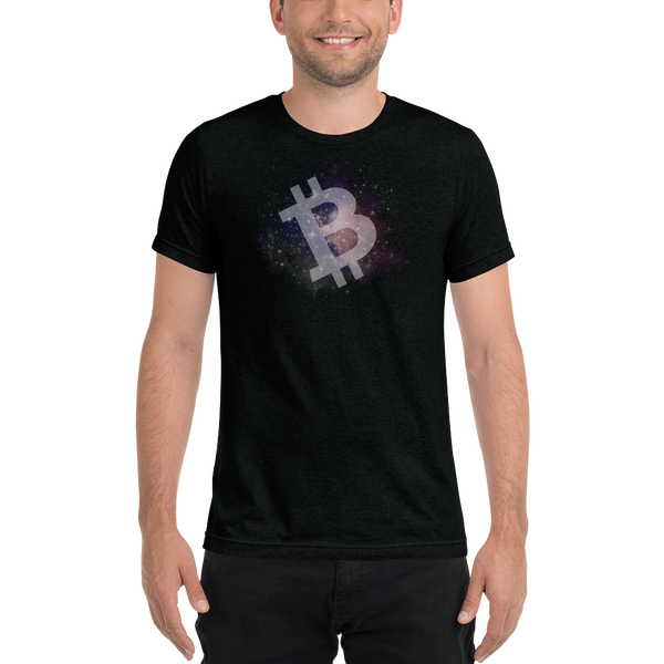 Bitcoin universe - Men's Tri-Blend T-Shirt